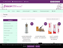 Tablet Screenshot of equipcosmedic.com